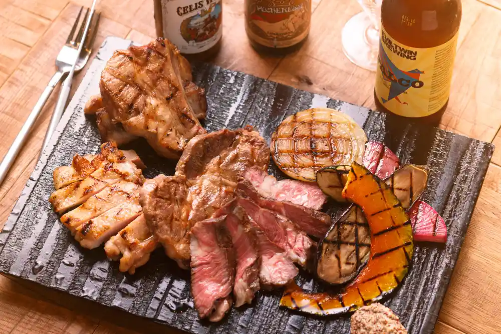 ブッチャー・リパブリック品川名物 ボリューム満点の黒毛和牛BBQステーキ